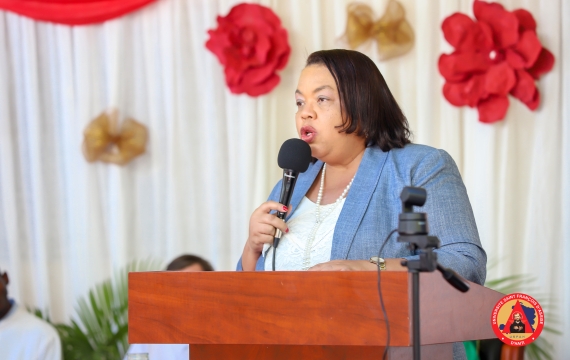 Messe d'action de grâce, au 2e Campus de l'université Saint François d'Assise d'Haïti (USFAH) 