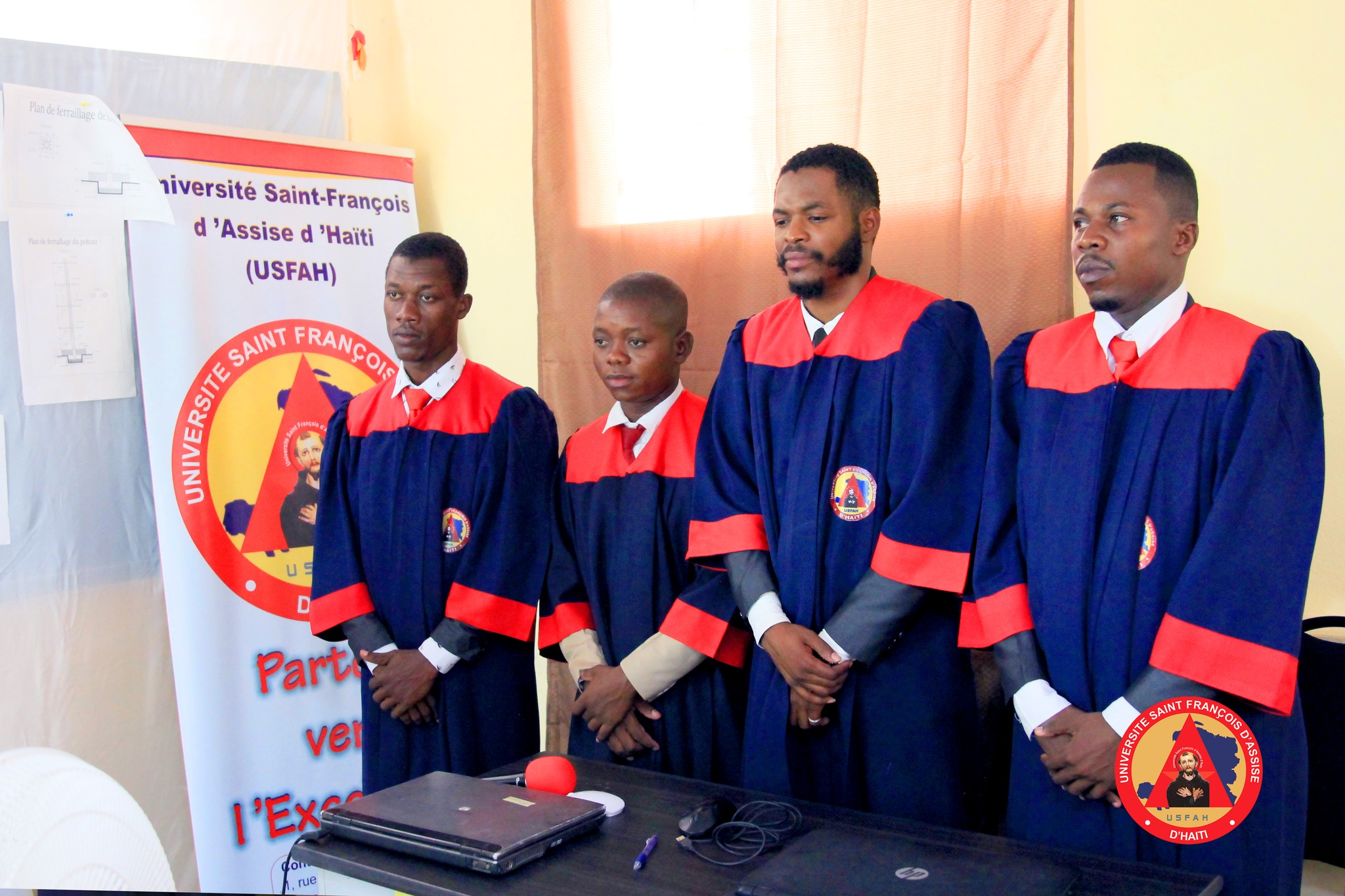 Deuxième séance de soutenance à l'Université Saint François d'Assise d'Haïti (USFAH) pour cette semaine